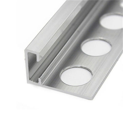Ajustes del borde de la teja hechos de ajuste recto de la teja del borde de la protuberancia de la aleación de aluminio