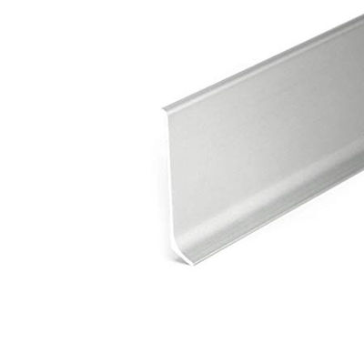 Las escaleras de aluminio pulidas protector del tablero que bordea de la pared afilan el ajuste