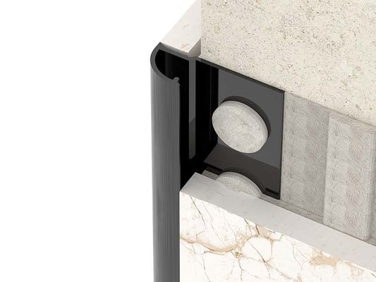 El borde de aluminio de la teja arregla tiras de ajuste de la teja del perfil de la protuberancia del metal de la aleación de aluminio