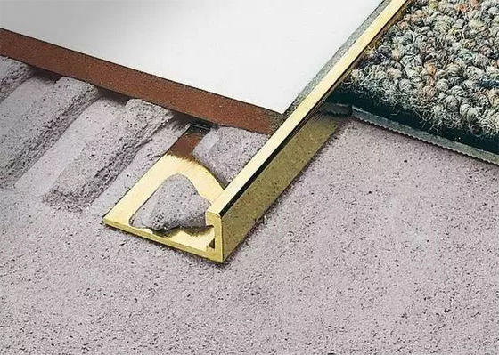 Tiras de ajuste de la teja del borde de la esquina del perfil de la protuberancia de la aleación de aluminio