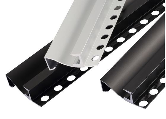 La línea llevada perfil esquina de aluminio de alta calidad del tablero que bordeaba de la aleación de aluminio sacó perfil ligero del LED