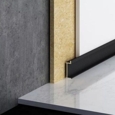 Tiras de ajuste del borde de la esquina de la teja del perfil de la protuberancia de la aleación de aluminio