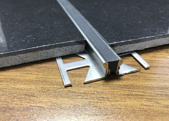 Junta de aluminio de cerámica del movimiento del suelo 10m m para los pisos de piedra