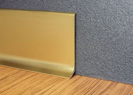 Tiras de aluminio del tablero que bordea de la decoración para el perfil de aluminio de la protuberancia