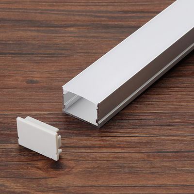 Perfiles de aluminio pulidos sacados de las protuberancias industriales LED el 1.8m