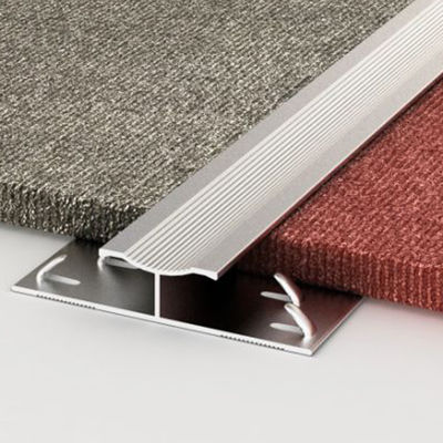 Teja matálica-cerámica de aluminio del ajuste del borde para alfombrar tiras de transición 20m m