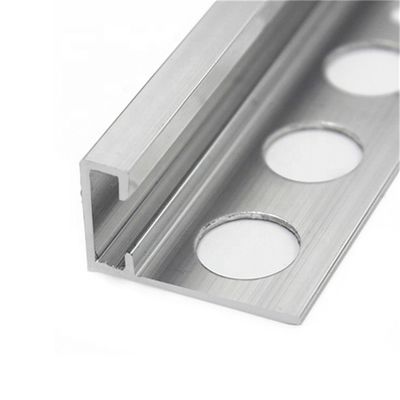decoración casera de aluminio de la teja de 25m m del ajuste exterior de la esquina