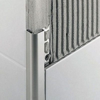 Ajuste de acero inoxidable de la teja de los accesorios de la teja para las tiras de la baldosa cerámica de la decoración SS201 de la pared