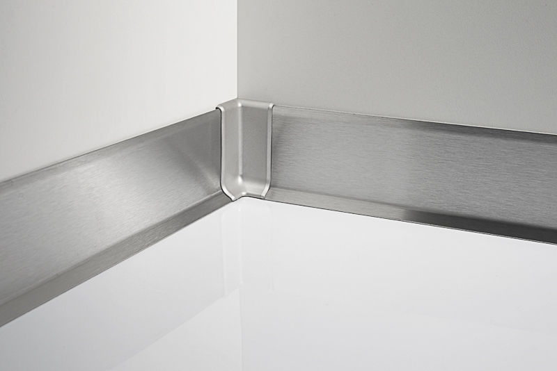 Textura de acero inoxidable fácil de vaciamiento del metal del tablero que bordea del 1.8m que bordea la línea