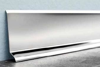 Textura de acero inoxidable fácil de vaciamiento del metal del tablero que bordea del 1.8m que bordea la línea