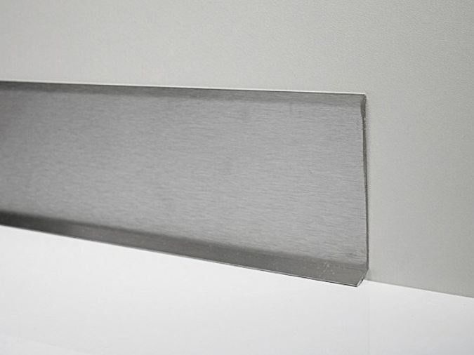 Textura de acero inoxidable fácil de vaciamiento del metal del tablero que bordea del 1.8m que bordea la línea