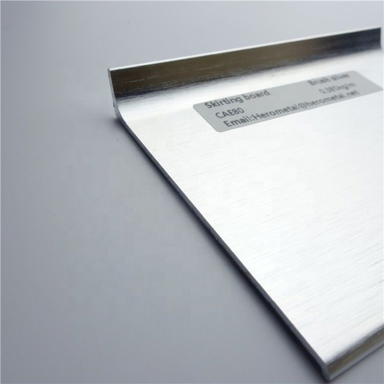 Textura de acero inoxidable fácil de vaciamiento del metal del tablero que bordea del 1.8m que bordea la línea