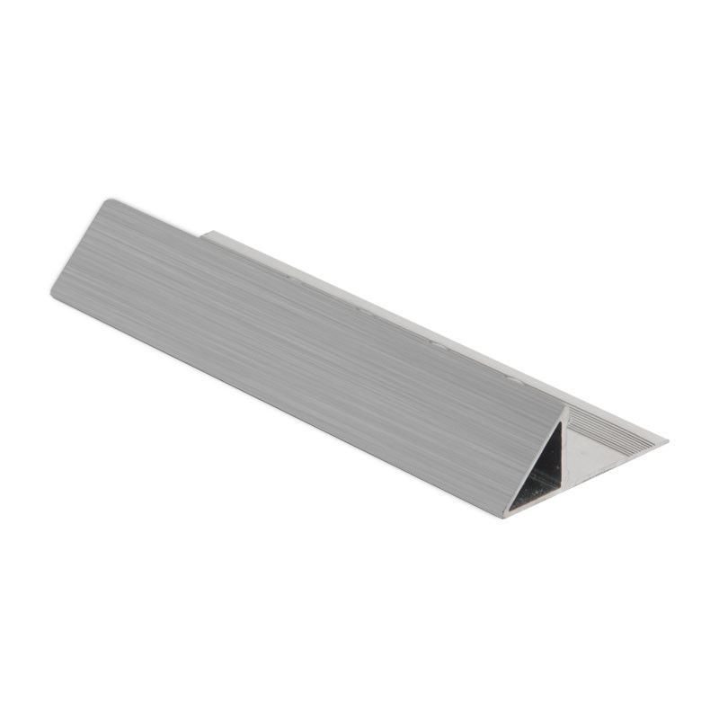 La teja de aluminio del borde del cuadrado de la teja del triángulo del ajuste de aluminio de la esquina arregla el ajuste de la teja de Chrome