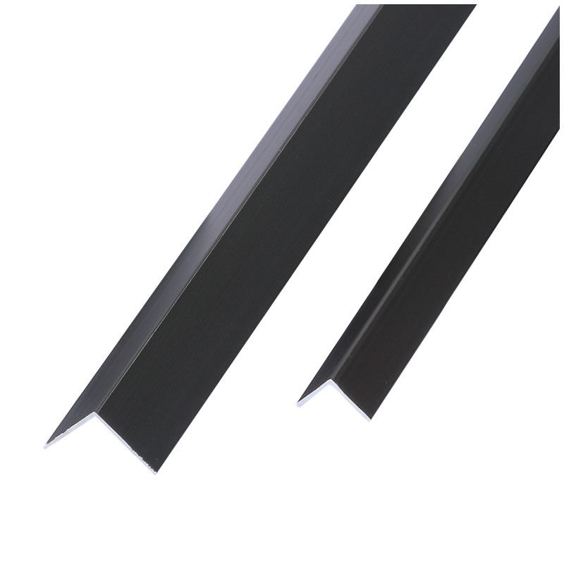 Tiras anticolisión del protector de la esquina de la teja de la pared de aluminio de aluminio del ajuste