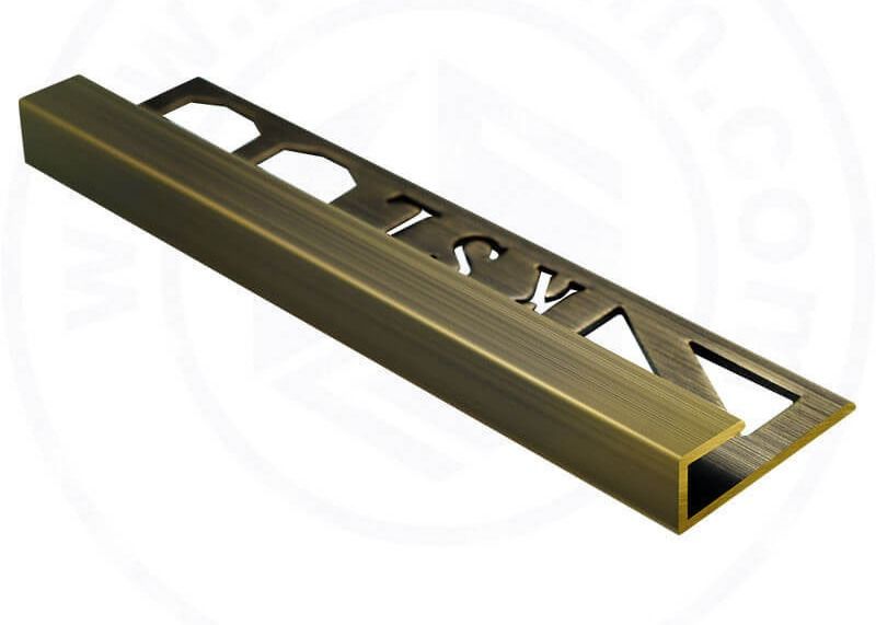 Ajuste de cobre amarillo de lujo exclusivo de la teja del metal del ajuste de cobre amarillo retro de bronce de la teja