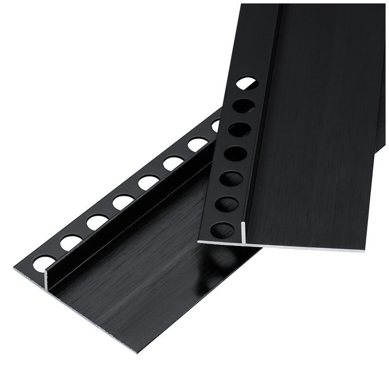 Rodapié decorativo de la pared del piso de aluminio del tablero que bordea de la cocina de la prenda impermeable