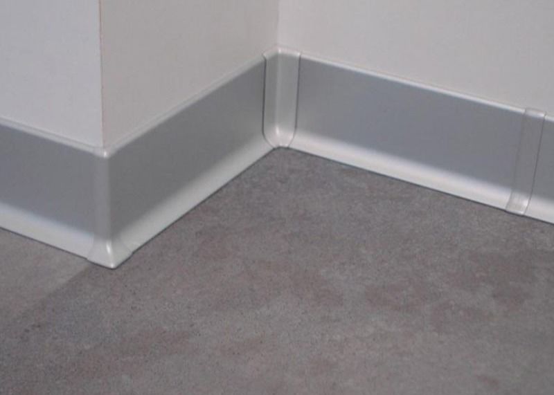 Pared de aluminio y piso del tablero que bordea de la decoración interior