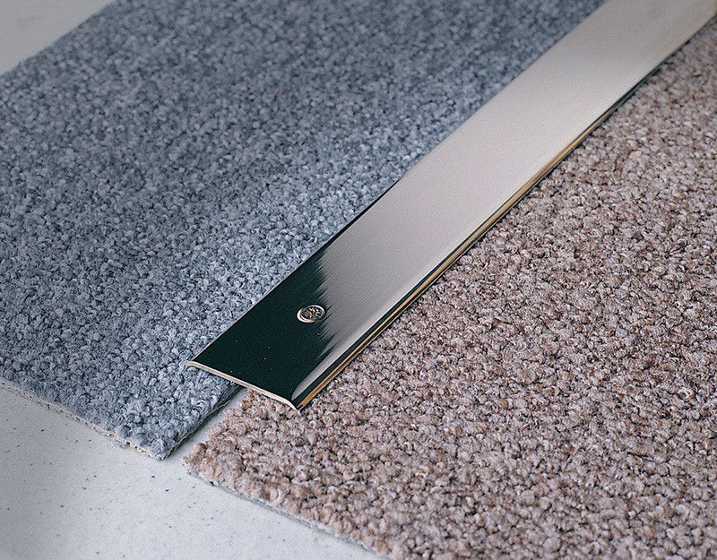 Alfombra de aluminio para tejar la tira de transición del umbral de la alfombra de la tira de transición 0.8m m