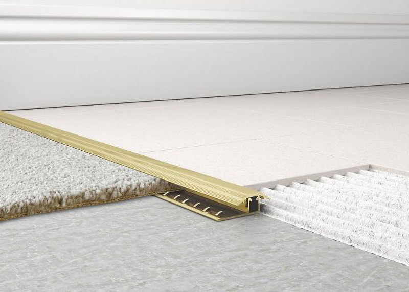 El ajuste de aluminio de la alfombra del TUV pela el ajuste de la cubierta de la alfombra del protector