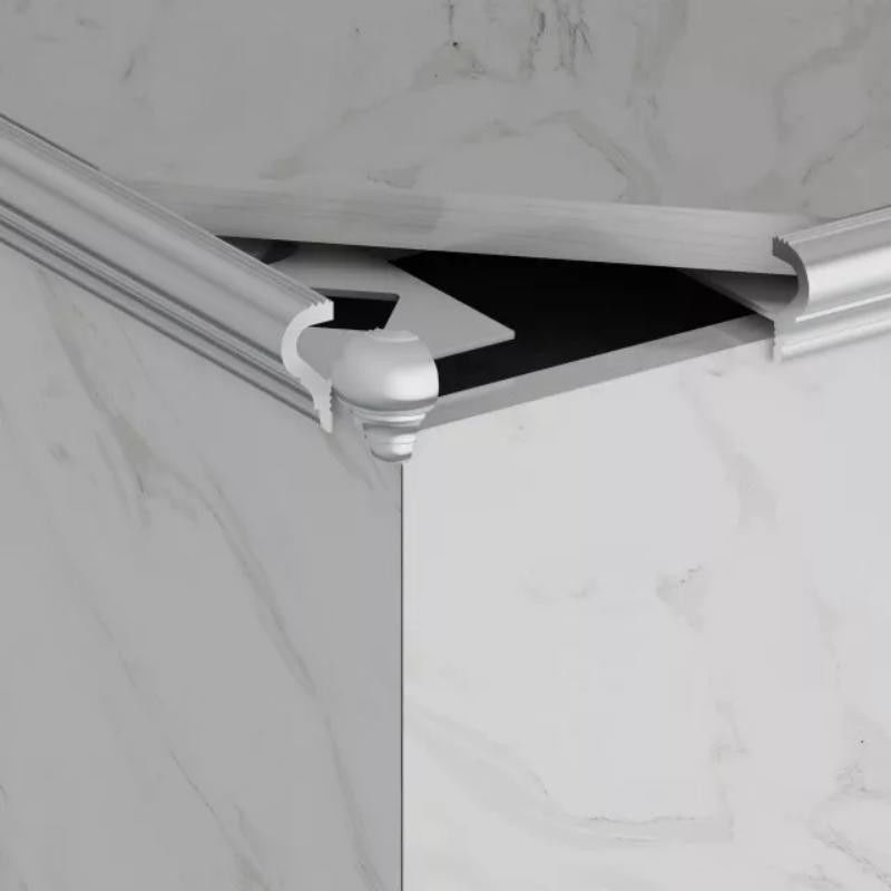 Tiras de ajuste del borde de la esquina de la teja del perfil de la protuberancia de la aleación de aluminio