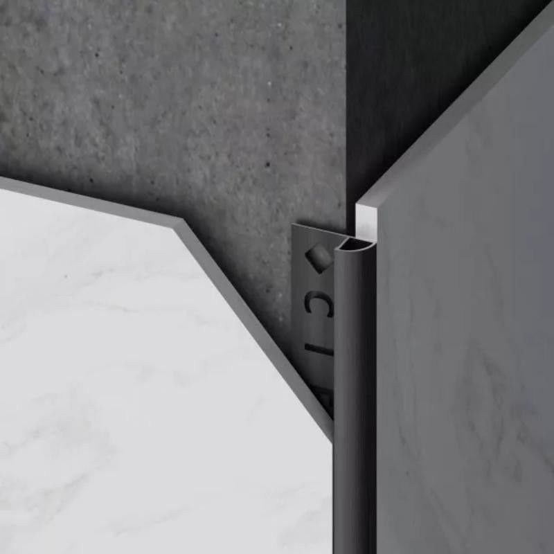 Tiras de ajuste del borde de la esquina de la teja del perfil de la protuberancia de la aleación de aluminio