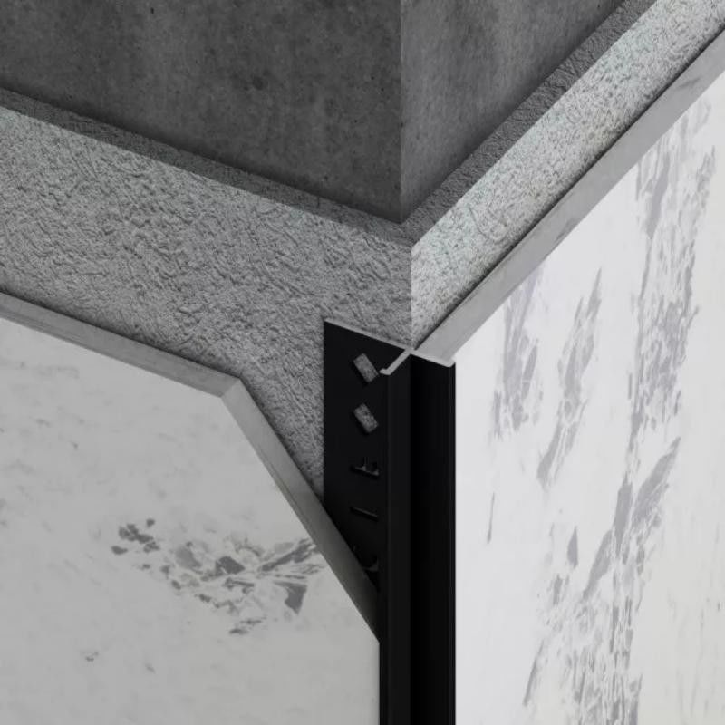 Tiras de ajuste del borde de la esquina de la teja del perfil de la protuberancia de la aleación de aluminio