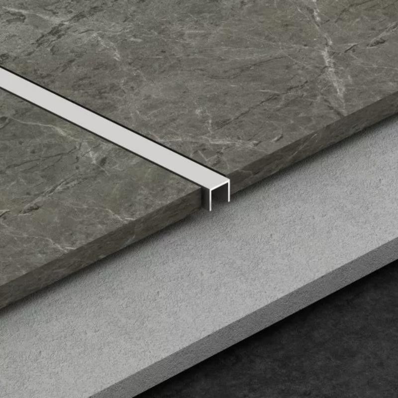 Tiras de ajuste del borde de la esquina de la teja del perfil de la protuberancia de la aleación de aluminio
