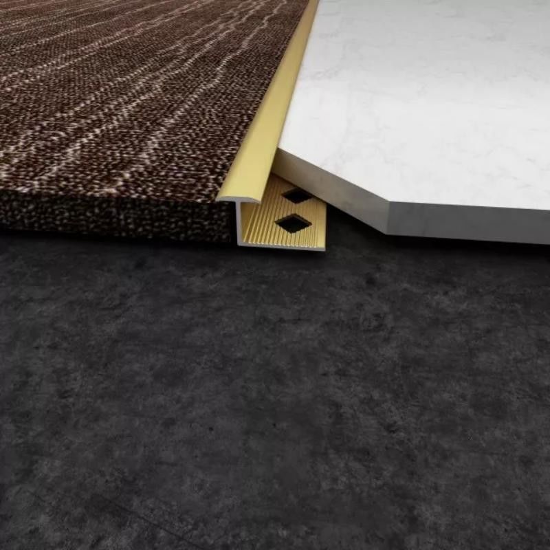 Tiras de ajuste del borde de la esquina de la teja del perfil de la protuberancia de la aleación de aluminio