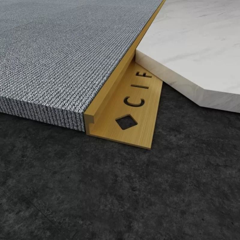 Tiras de ajuste del borde de la esquina de la teja del perfil de la protuberancia de la aleación de aluminio
