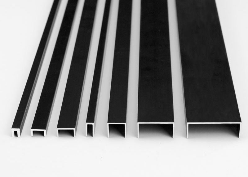 Perfil de aluminio de aluminio de la teja del metal del ajuste de la baldosa cerámica de la protección de borde de la forma del diseño lujoso al por mayor U