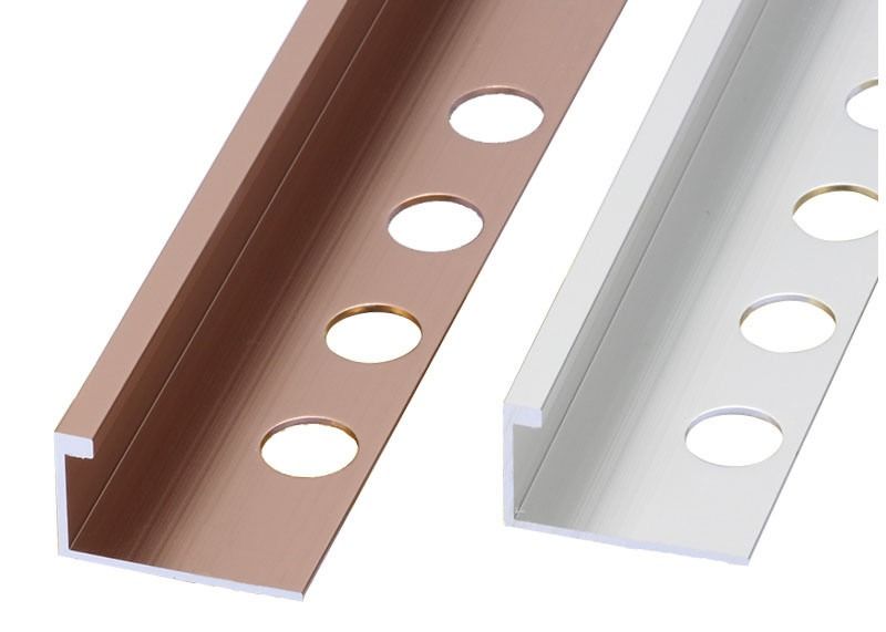 Rodapié interior metálico decorativo para la línea de aluminio tablero que bordea de la cubierta para el ajuste de la teja