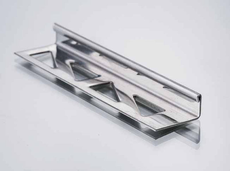 Ajuste de acero inoxidable en forma de L 2.0m m del perfil de cerámica
