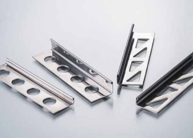 Ajuste de acero inoxidable en forma de L 2.0m m del perfil de cerámica