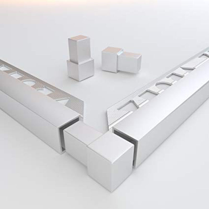 Tiras cerradas de aluminio de aluminio de la tira de transición de la decoración casera 2.0m m