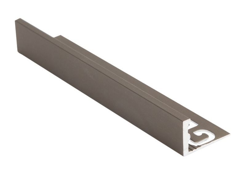 Tira de transición de aluminio de la electroforesis del TUV 20m m a la madera del guardarropa