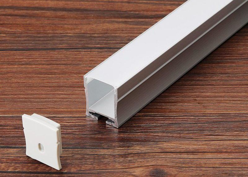 perfiles llevados de aluminio del soporte de la pared 2.7meter para las luces de tira con el sensor del tacto