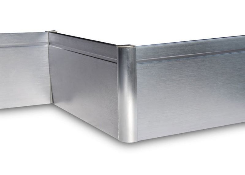 Línea de acero inoxidable del tablero que bordea de la electroforesis