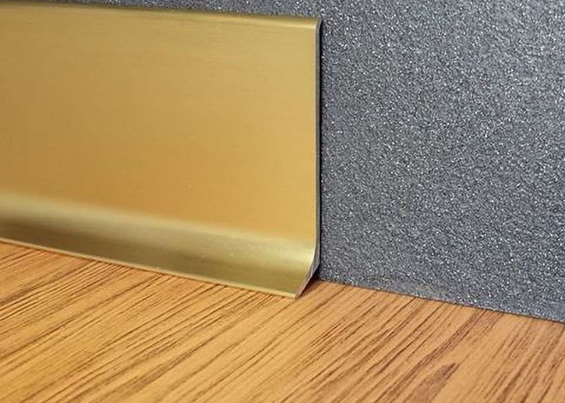 línea de acero inoxidable tablero bajo de acero inoxidable del tablero que bordea de 2.0m m de la decoración interior