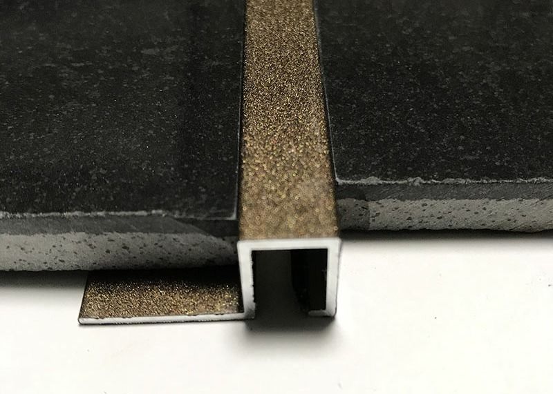 Ajuste de la esquina del borde de la frontera de Listello del perfil de la transición del aluminio del ajuste de la teja