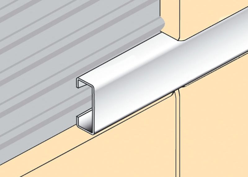 Ajuste de aluminio de la teja del perfil de la teja del ajuste del metal del borde de cerámica de aluminio del perfil