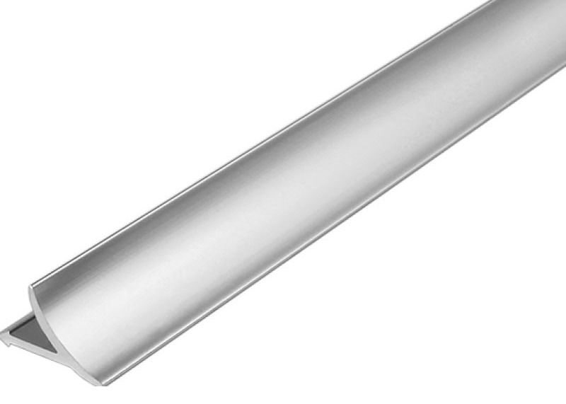 Perfil de aluminio de la protuberancia de la baldosa cerámica de la esquina del borde del ajuste de aluminio del acabamiento