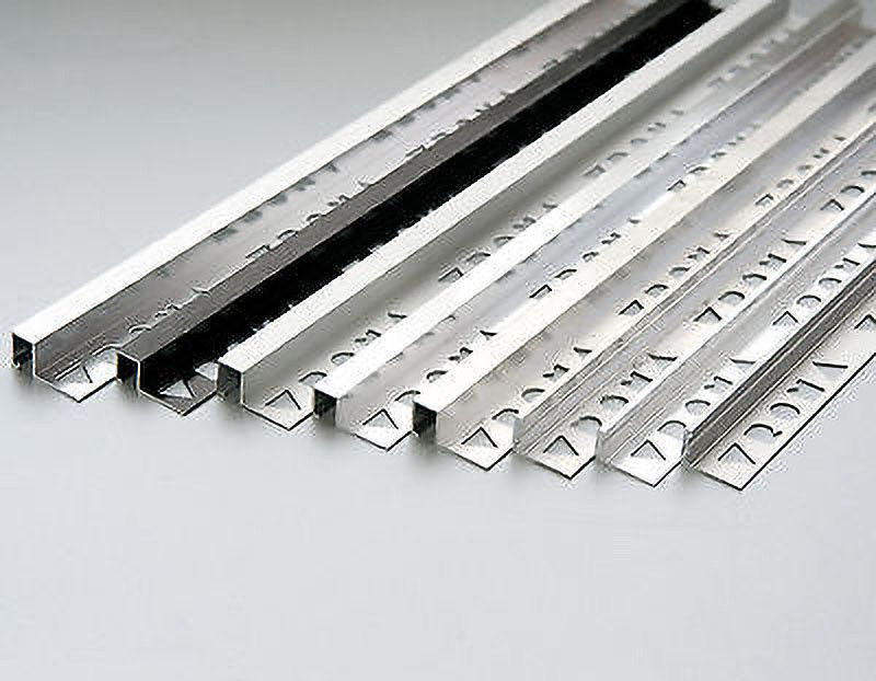 Aduana de acabado de la fábrica del ajuste del perfil de la baldosa cerámica del borde de aluminio de la esquina