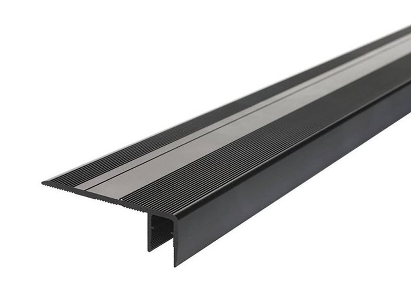 La escalera que la resbalón anti pela el LED de aluminio perfila el perfil de aluminio de la protuberancia