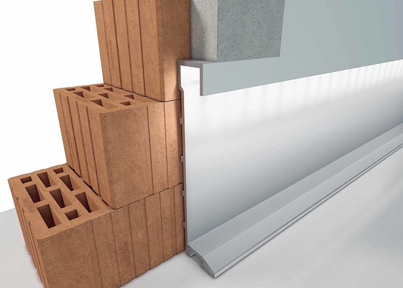 El tablero que bordeaba del perfil de aluminio de la protuberancia llevó las luces TUV