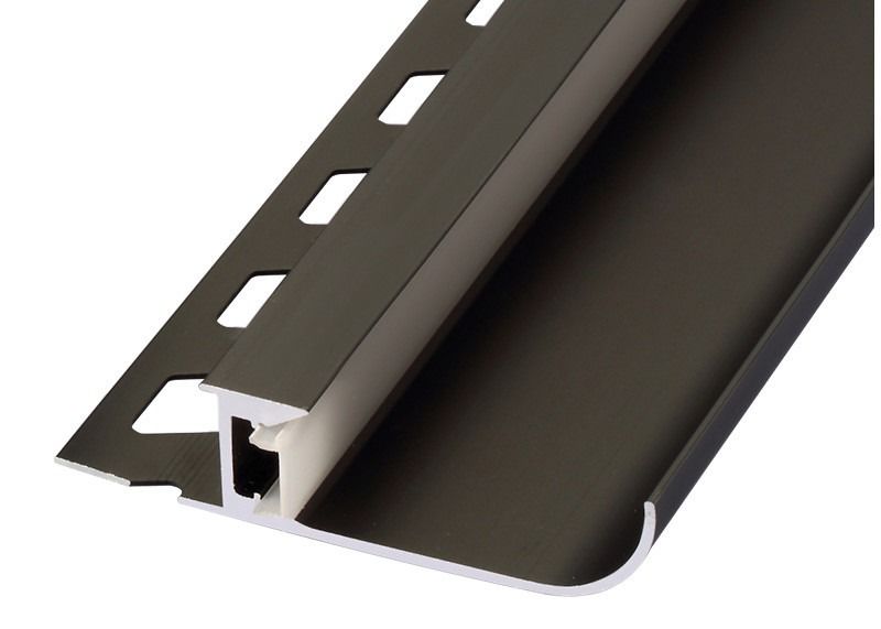 decoración casera del perfil del 1.8m del rodapié de aluminio de la esquina de la luz