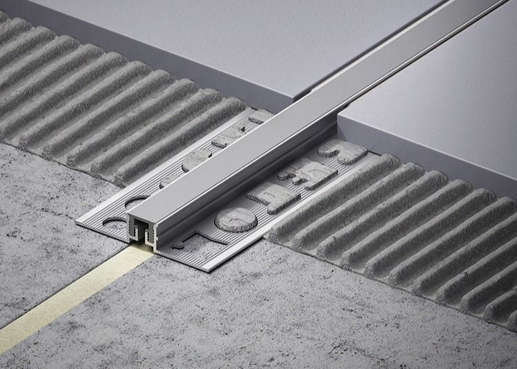 Junta de aluminio del movimiento de la teja para el ajuste de madera de Andtile del piso de la junta del control de la extensión
