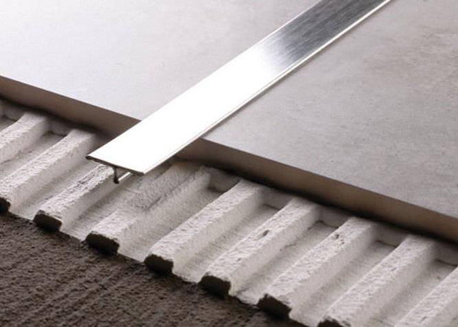 Tiras de transición de aluminio de la alfombra del ajuste del borde de la alfombra del metal