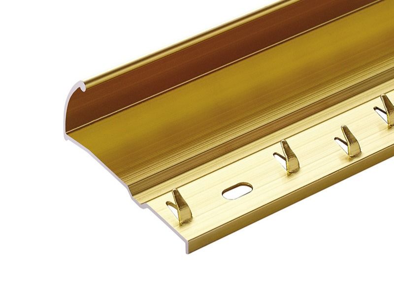 Tiras que acodan del ajuste de aluminio de la alfombra de la electroforesis para el piso