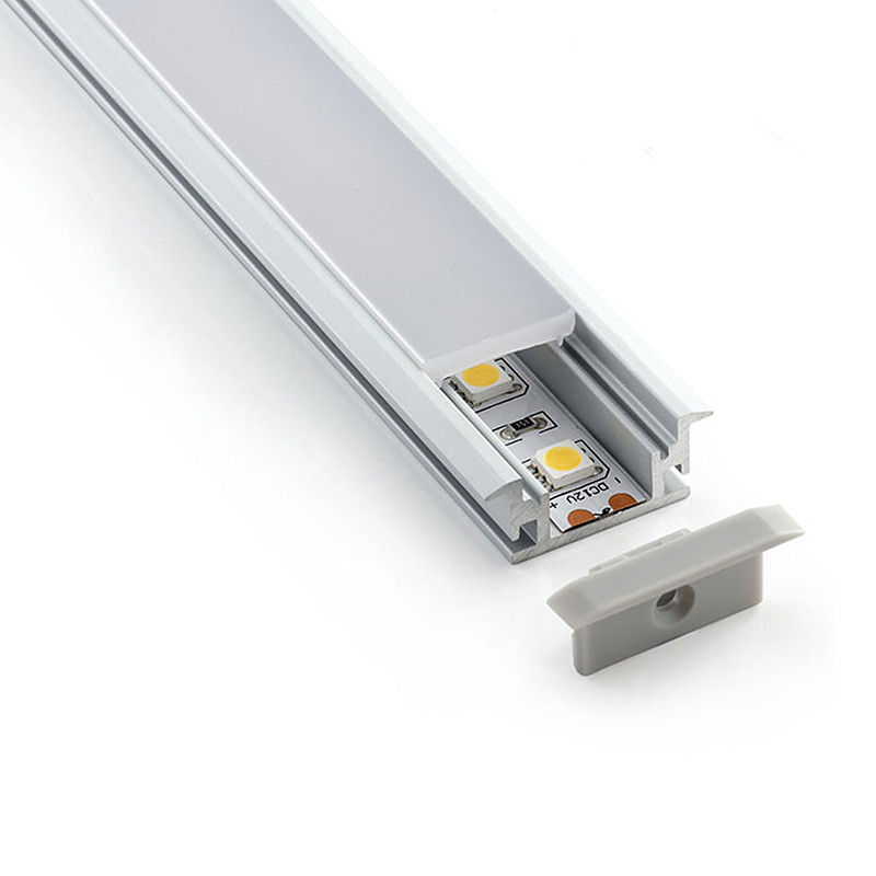 El negro de la protuberancia ángulo de 30 grados forma los perfiles de aluminio del LED el 1m