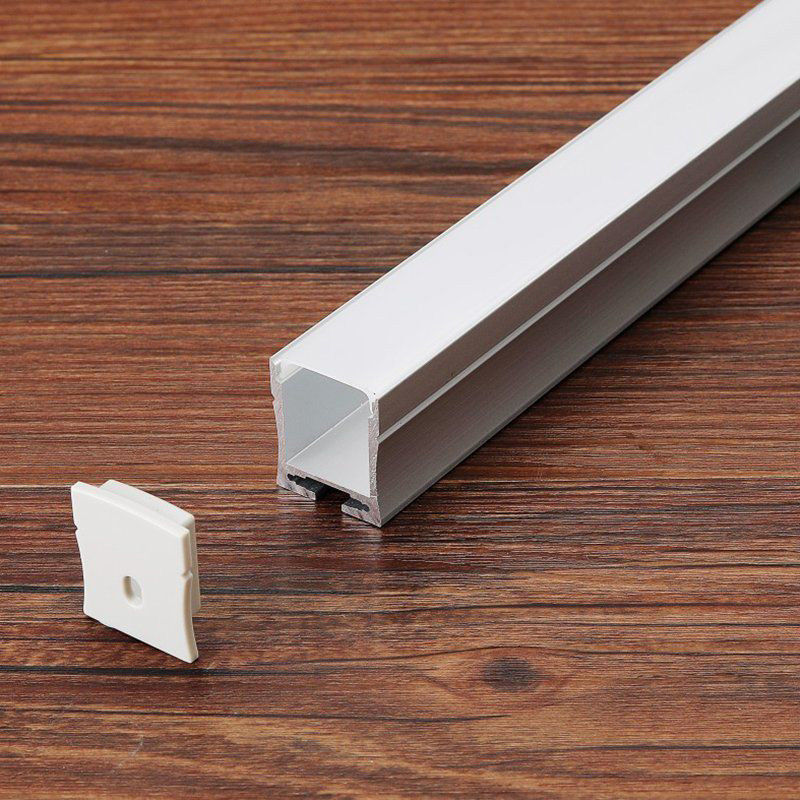 Perfiles de aluminio pulidos sacados de las protuberancias industriales LED el 1.8m